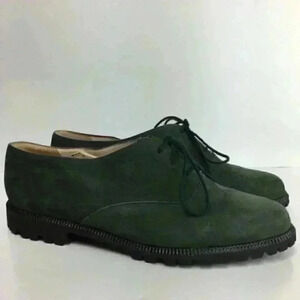 VTG Bally Flats Size 7.5 E City Walk Suede Vibram